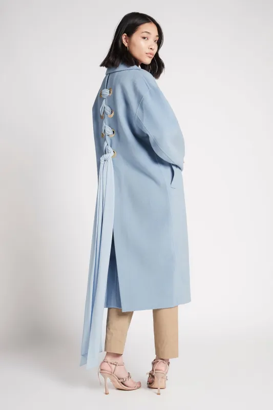 Virtuous Eyelet Coat made by Aje