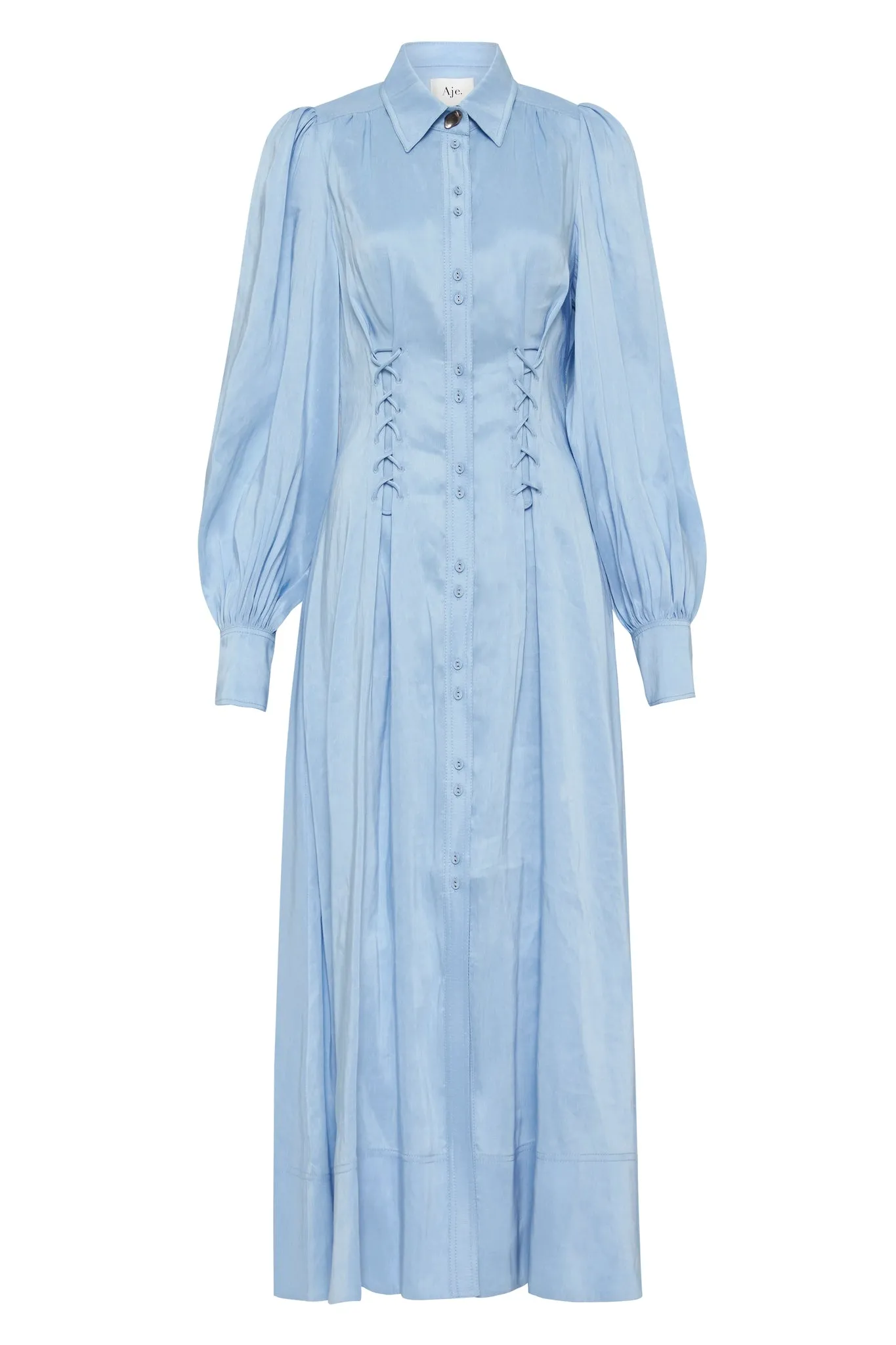 Ephemera Lace-Up Shirt Dress sold by Aje product image thumbnail 2