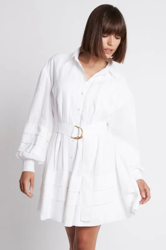 Recurrence Belted Smock Dress made by Aje