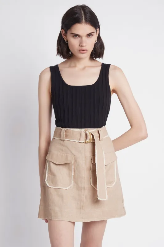 Overture Ribbed Tank made by Aje