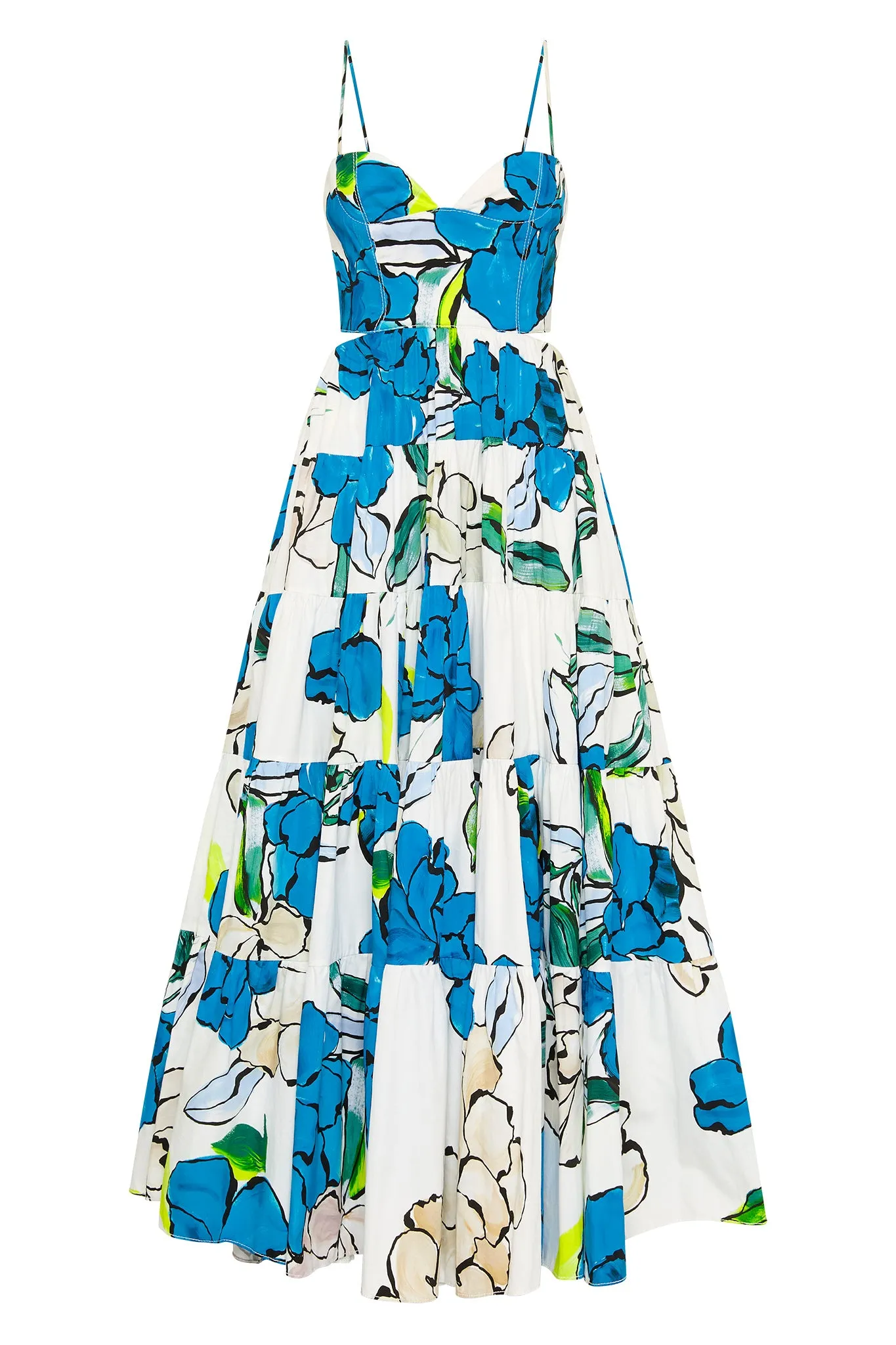 Botanical Tiered Midi Dress sold by Aje product image thumbnail 2