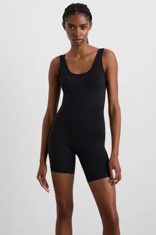 Mesh Back Bike Catsuit 807 made by Aje