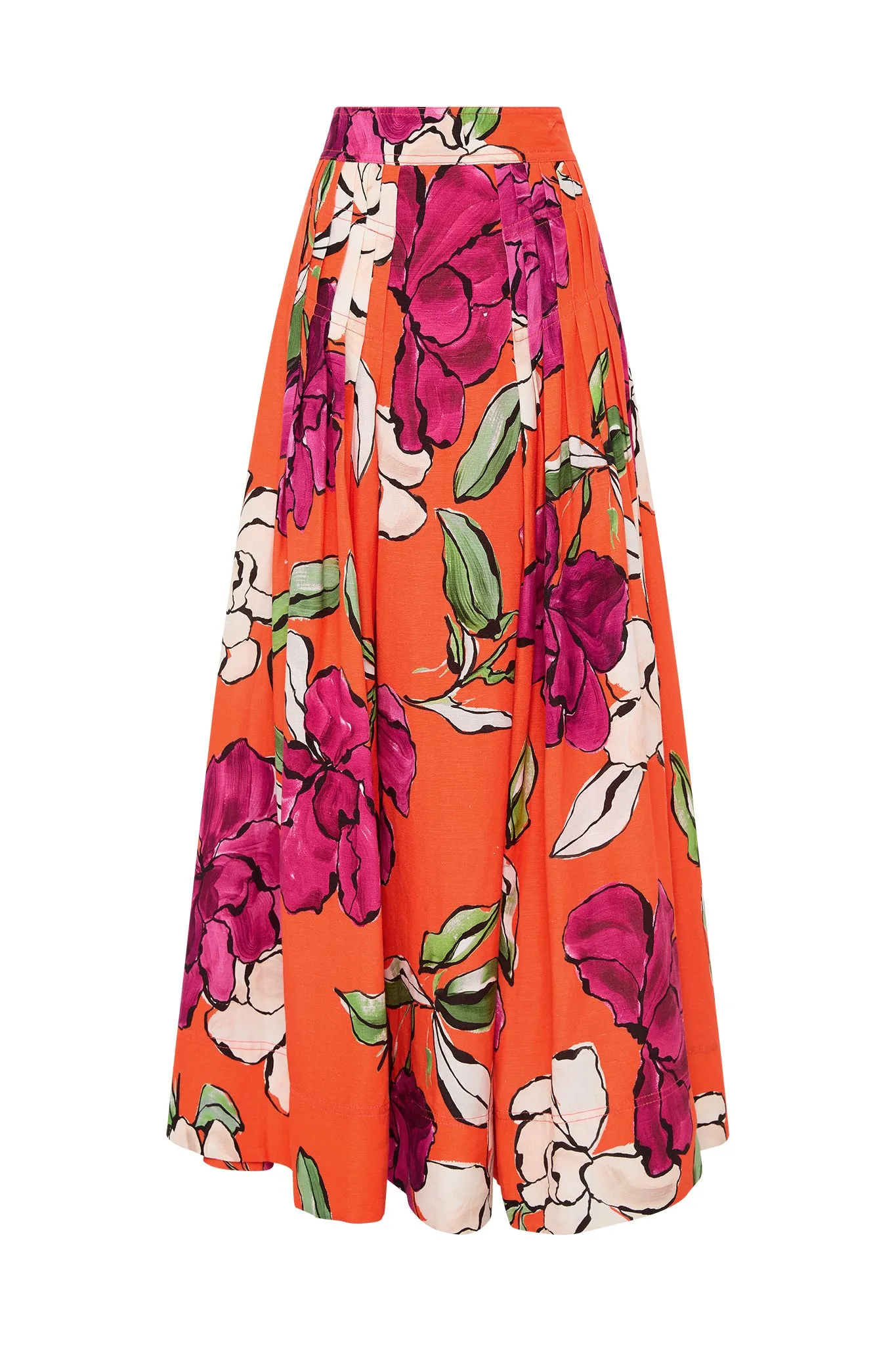 Lewis Tuck Detail Midi Skirt sold by Aje product image thumbnail 2