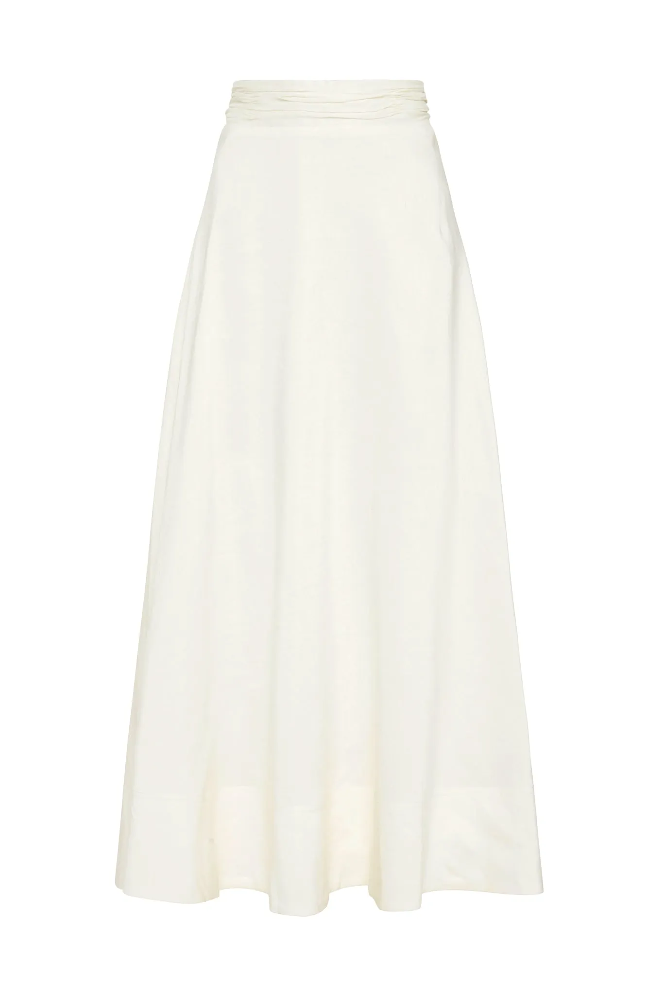 Bonjour Ruched Waist Midi Skirt sold by Aje product image thumbnail 2