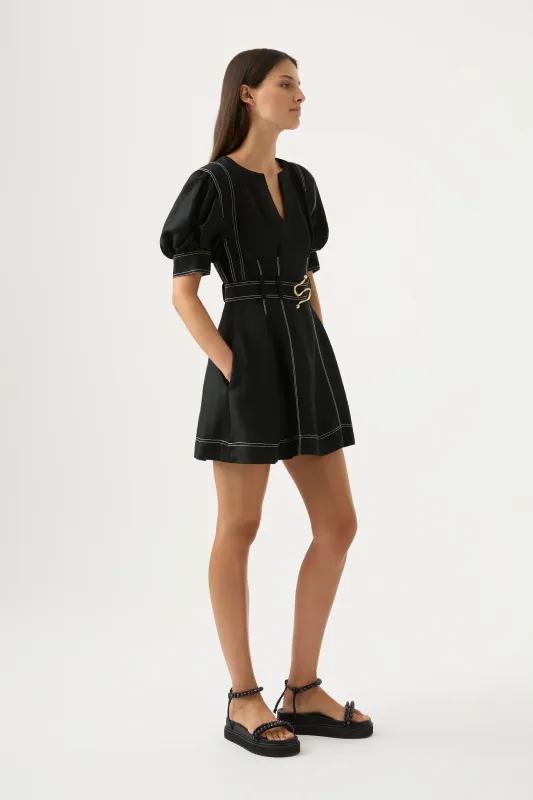 Beacon Structured Mini Dress made by Aje