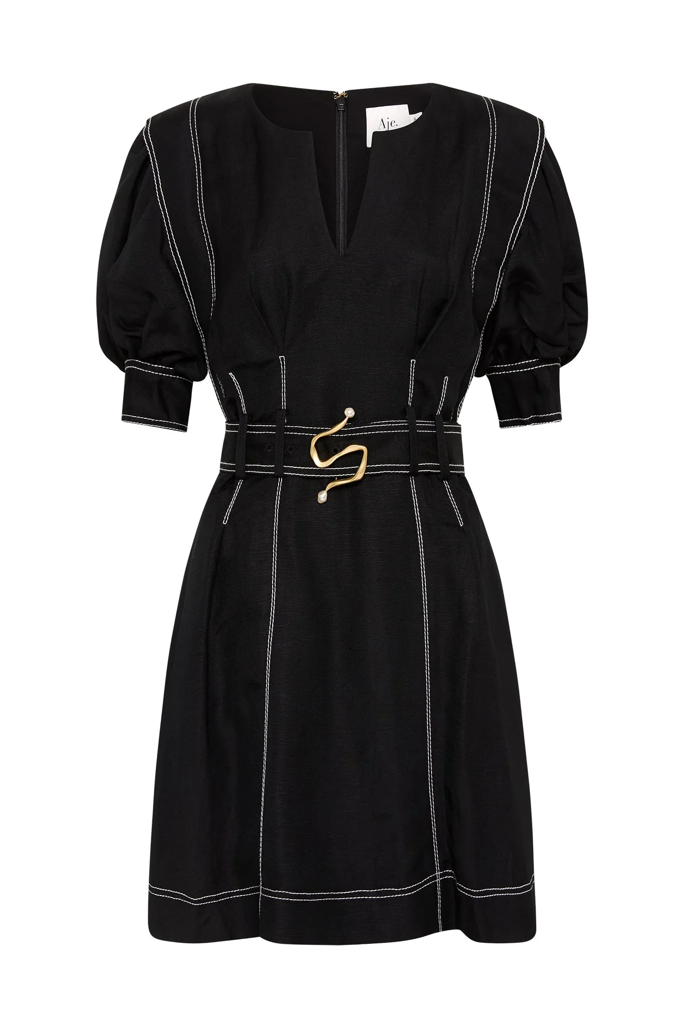 Beacon Structured Mini Dress sold by Aje product image thumbnail 2