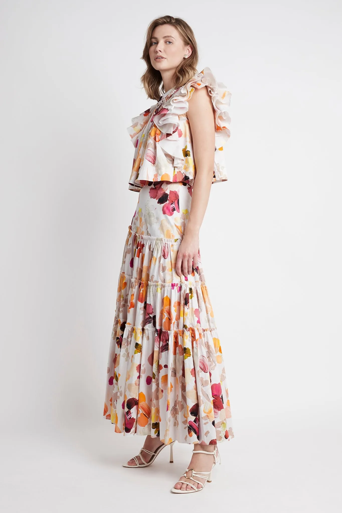 Dassia Tiered Skirt sold by Aje product image thumbnail 3