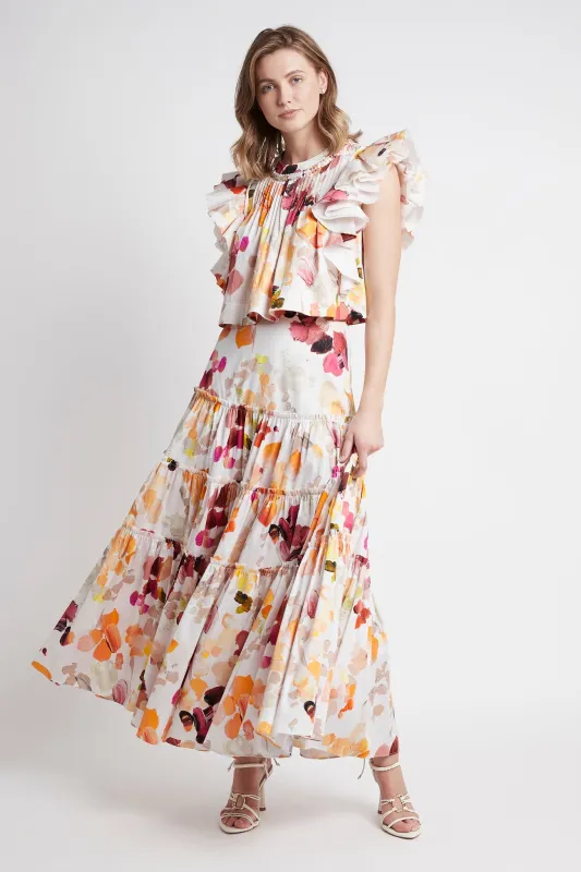 Dassia Tiered Skirt made by Aje
