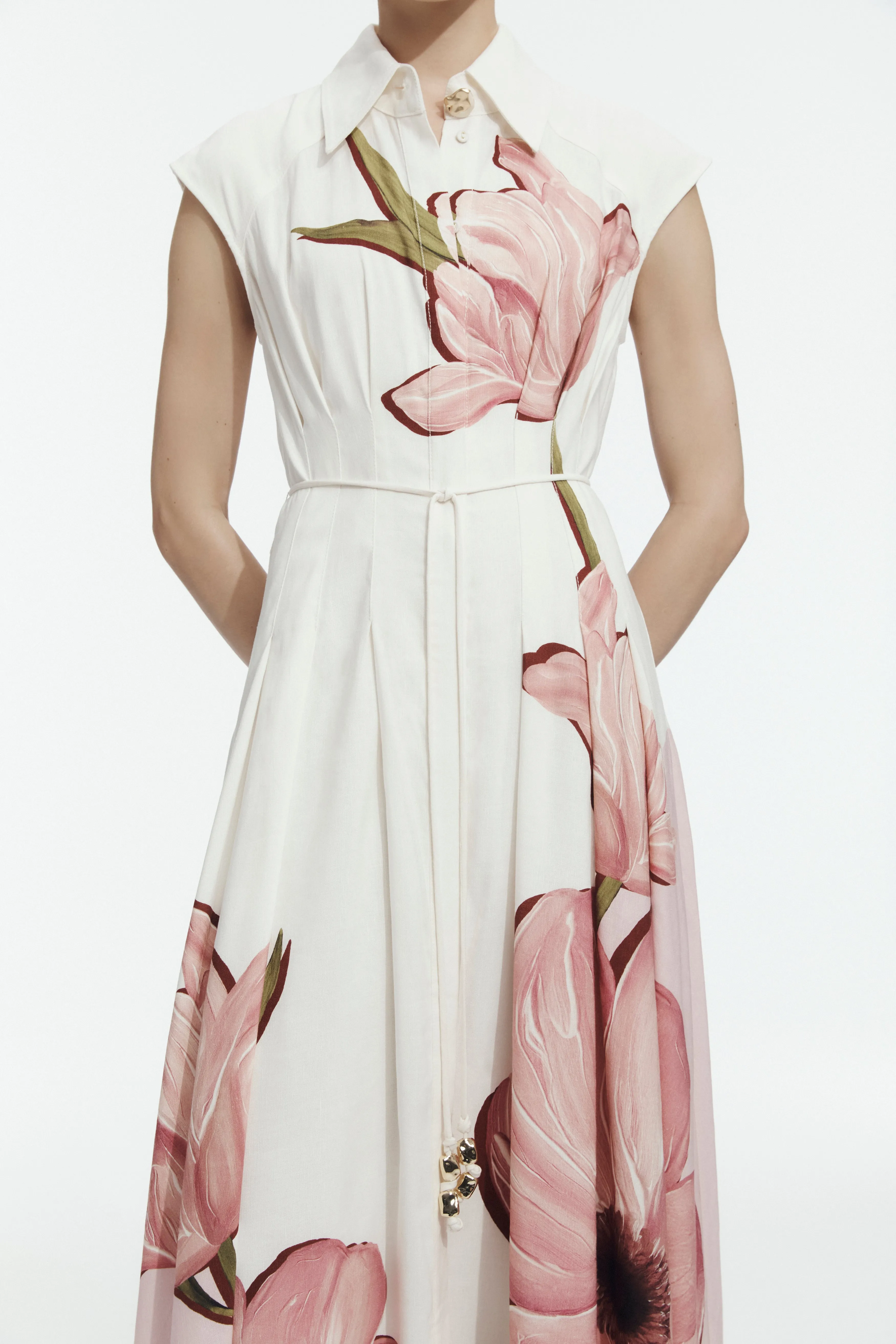 Droplet Midi Dress sold by Aje product image thumbnail 4