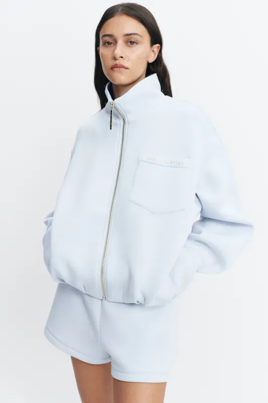 Scuba Bubble Hem Jacket made by Aje