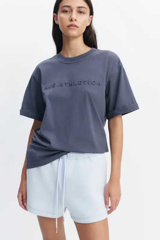 Embossed Boyfriend Tee 102 made by Aje