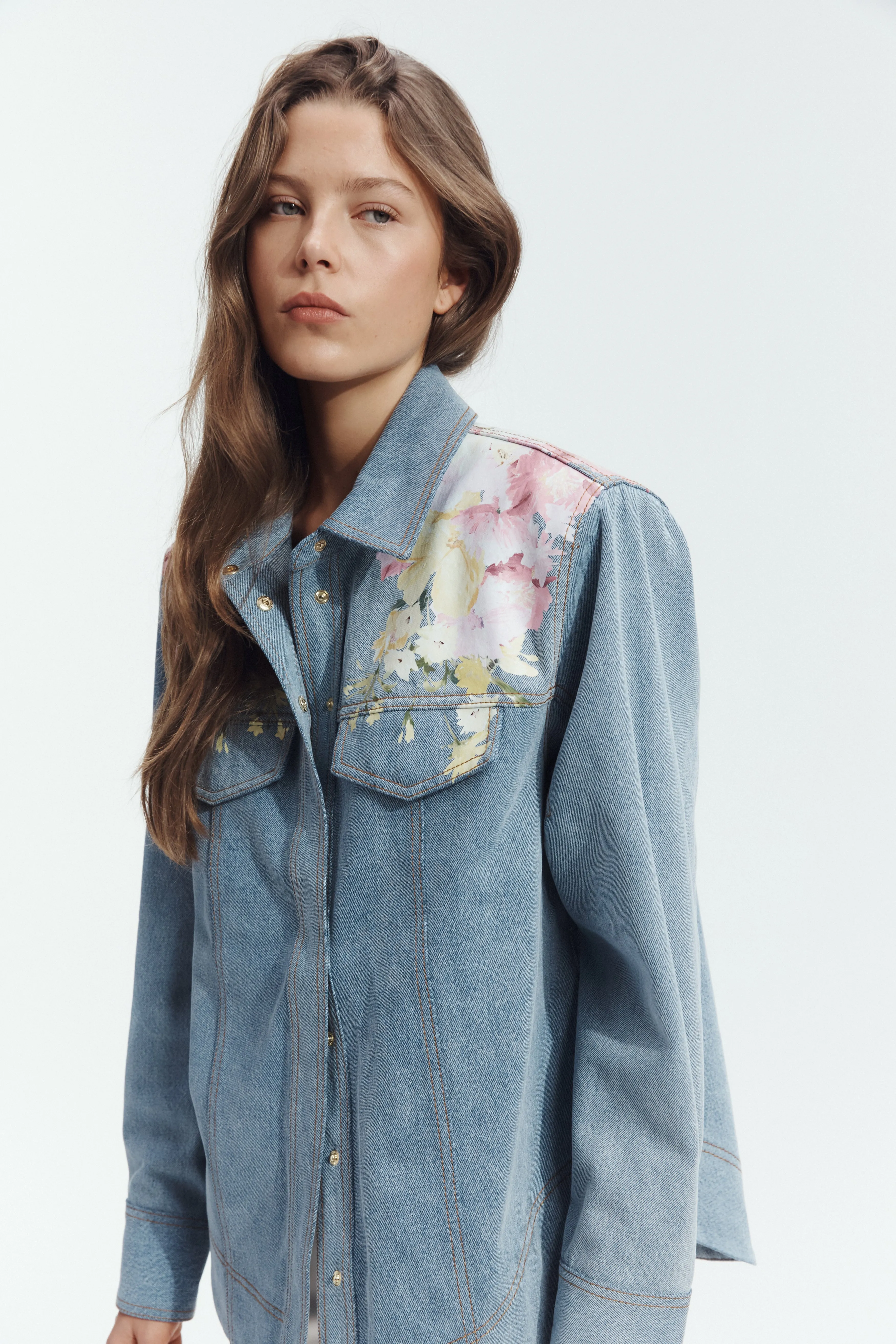 Daisy Denim Shirt sold by Aje product image thumbnail 2
