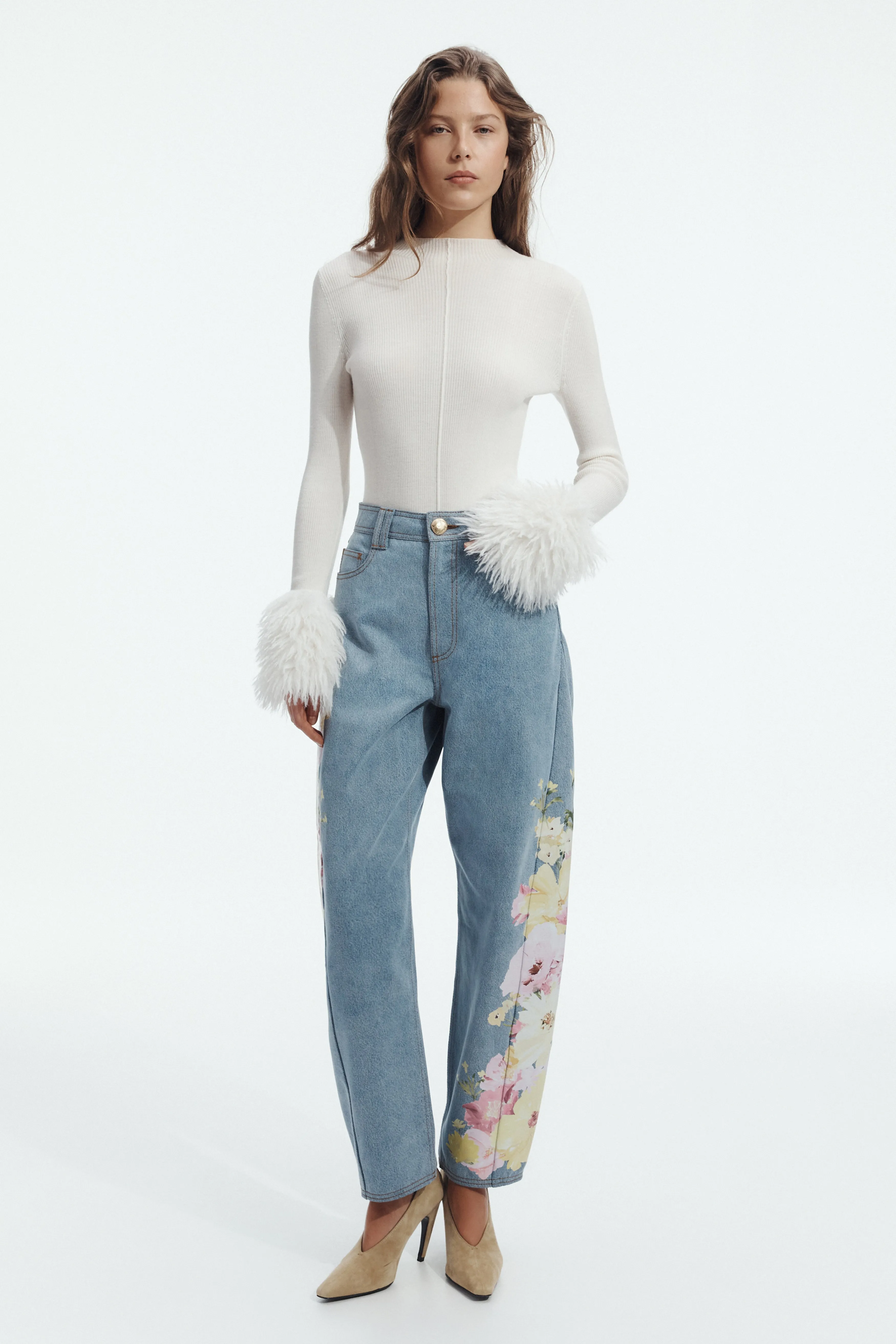 Daisy Denim Barrel Jean sold by Aje product image thumbnail 5
