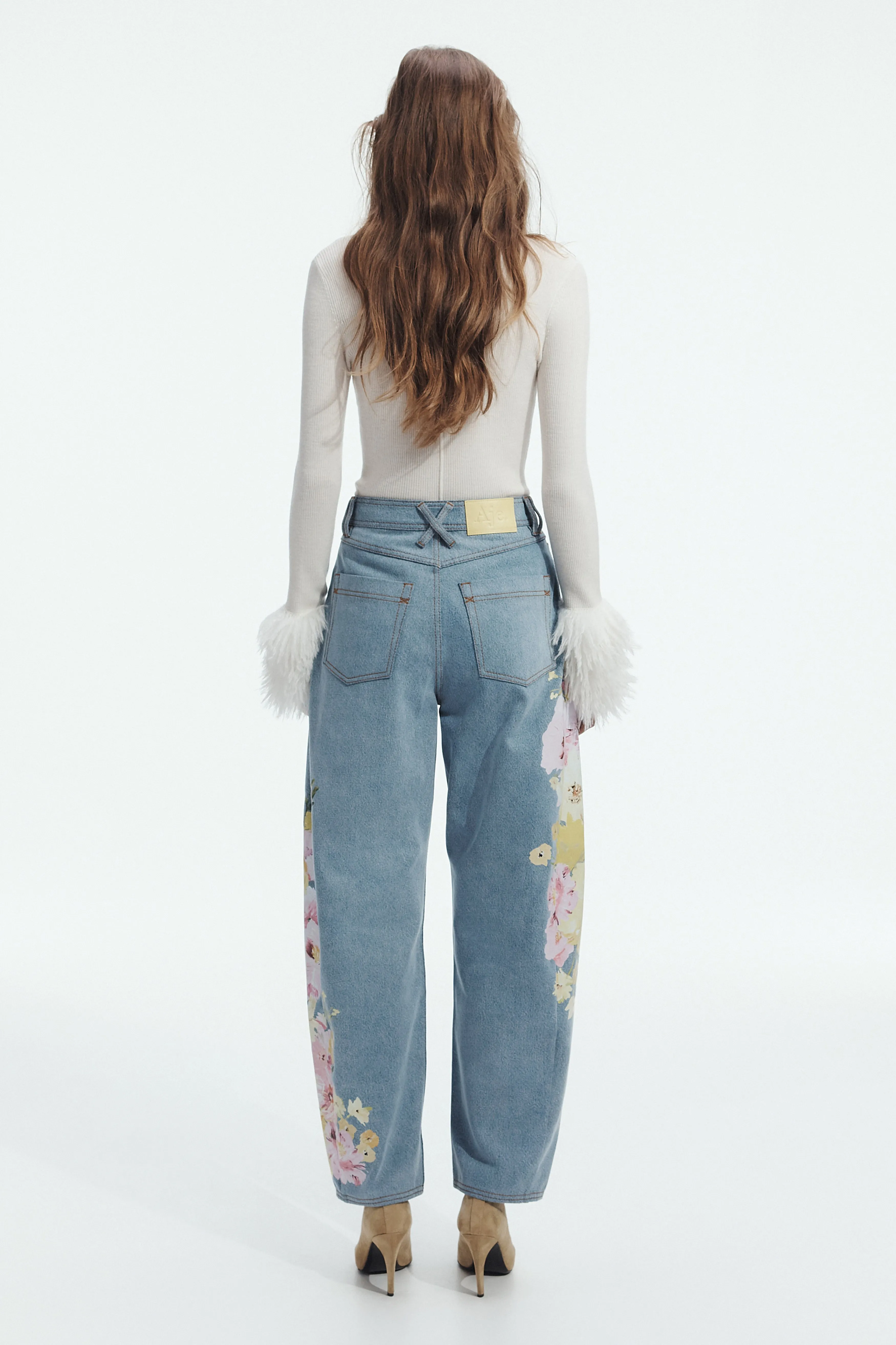 Daisy Denim Barrel Jean sold by Aje product image thumbnail 4