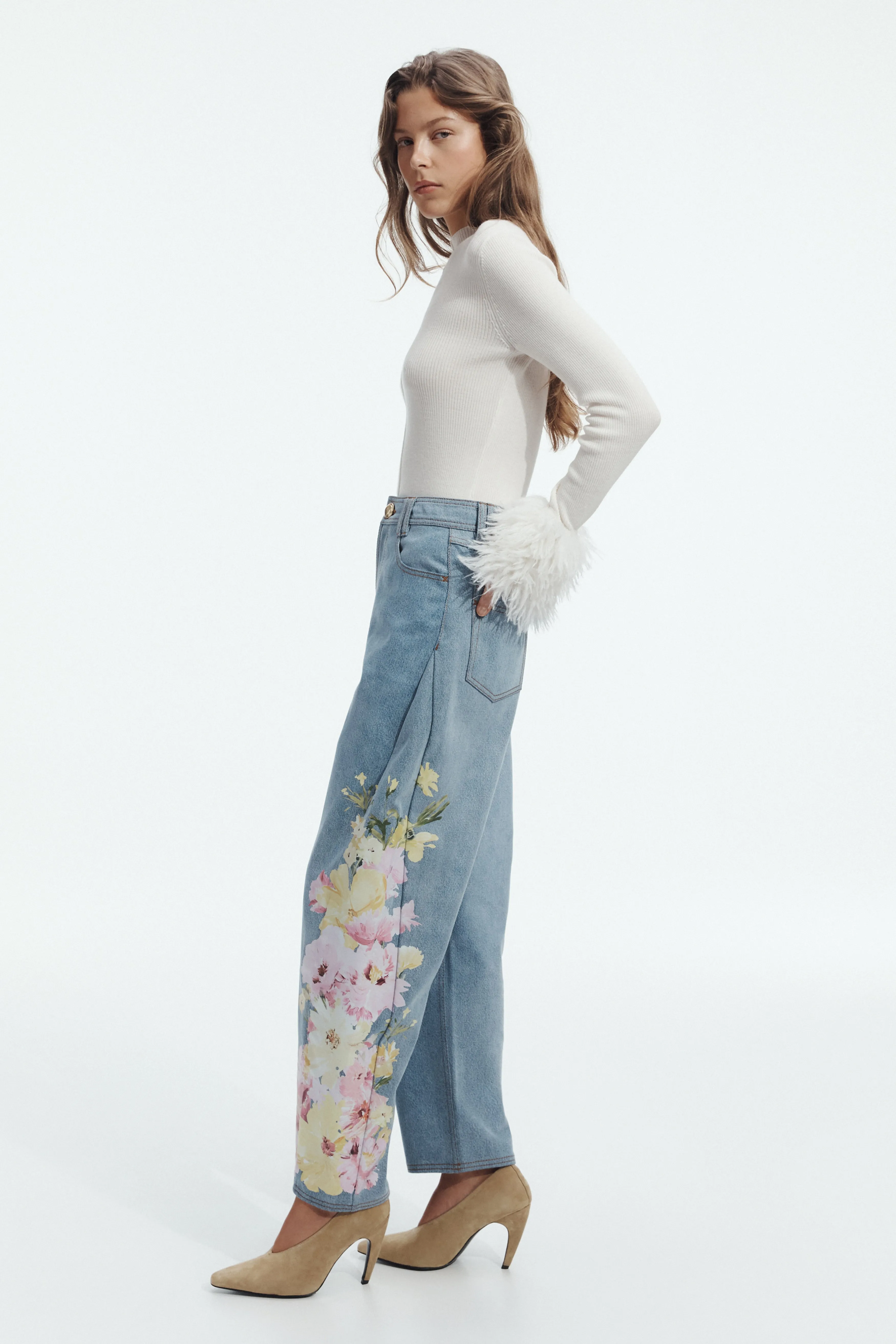 Daisy Denim Barrel Jean sold by Aje product image thumbnail 3