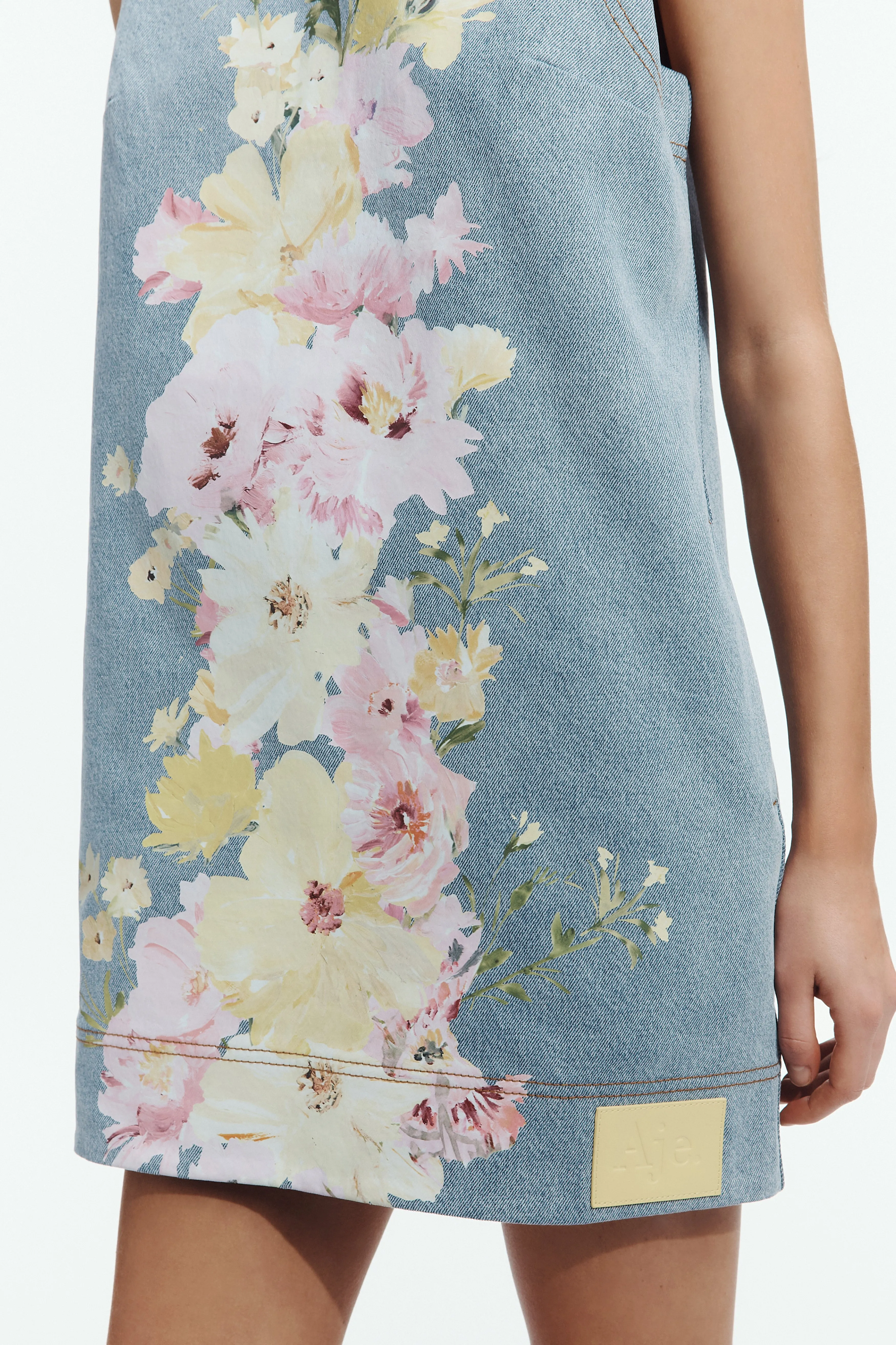 Daisy Denim Mini Dress sold by Aje product image thumbnail 3