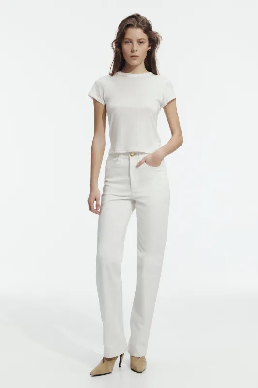 Morgan Straight Skinny Jean made by Aje