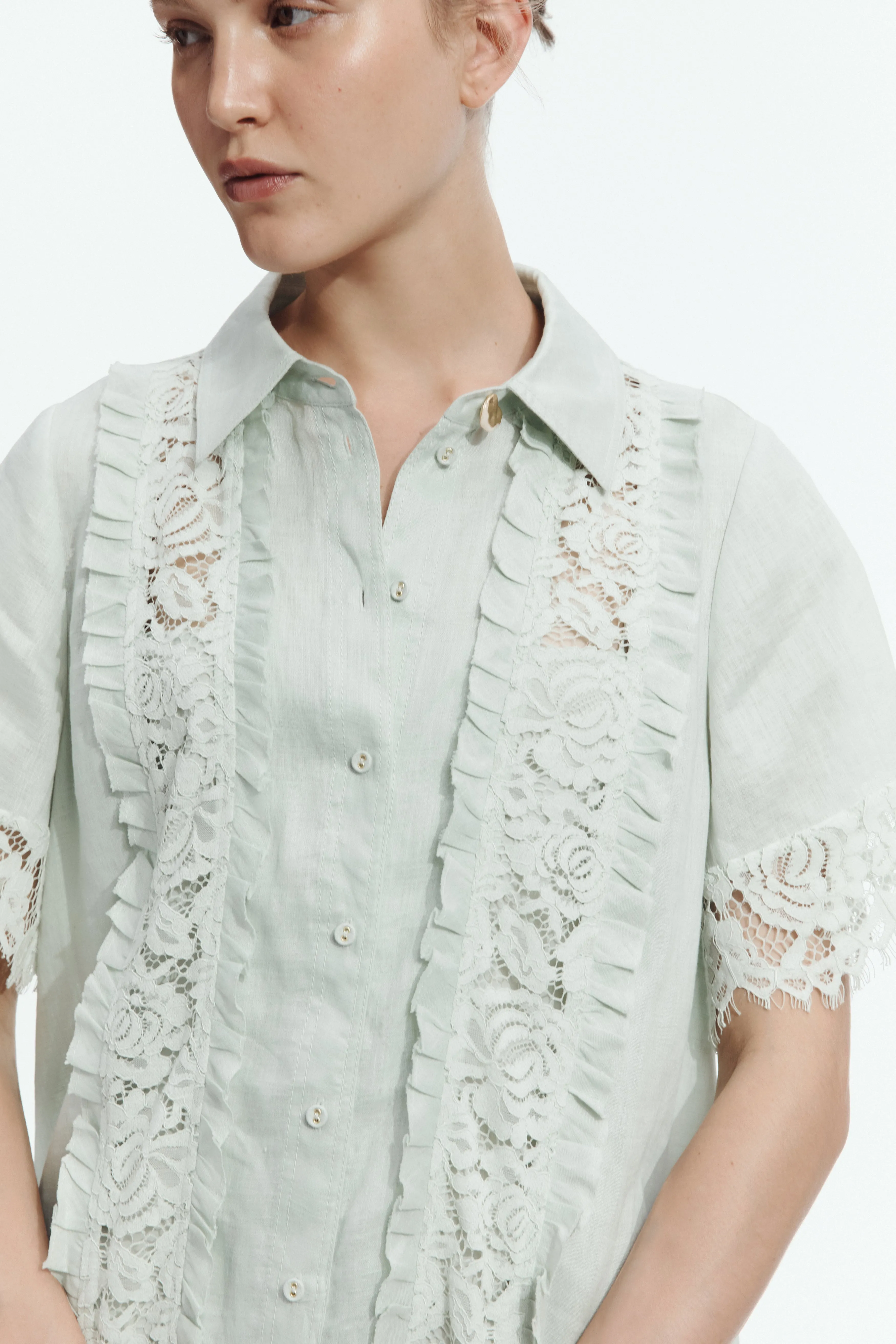 Ellara Mini Shirt Dress sold by Aje product image thumbnail 4