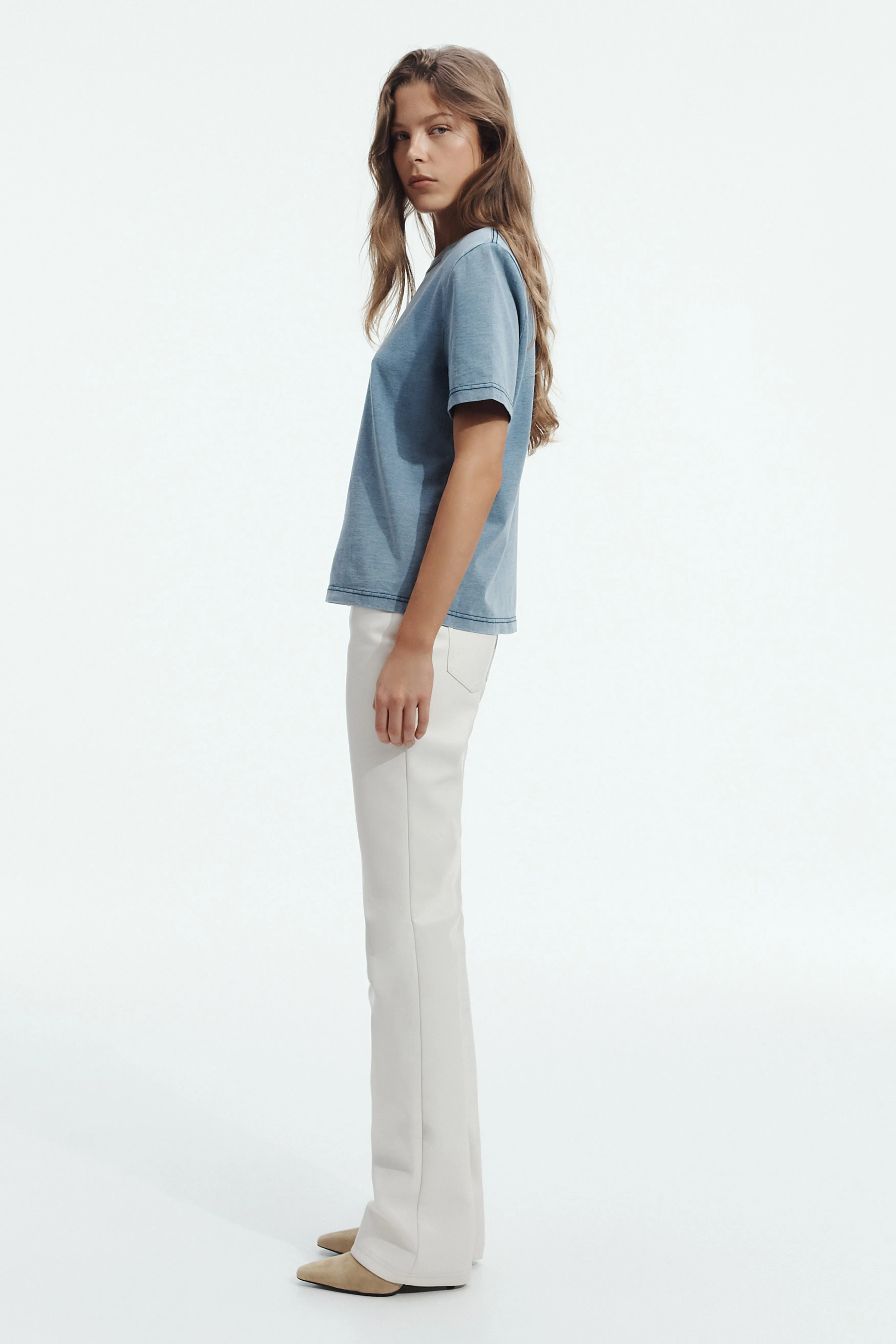 Jono Denim Wash Tee sold by Aje product image thumbnail 4