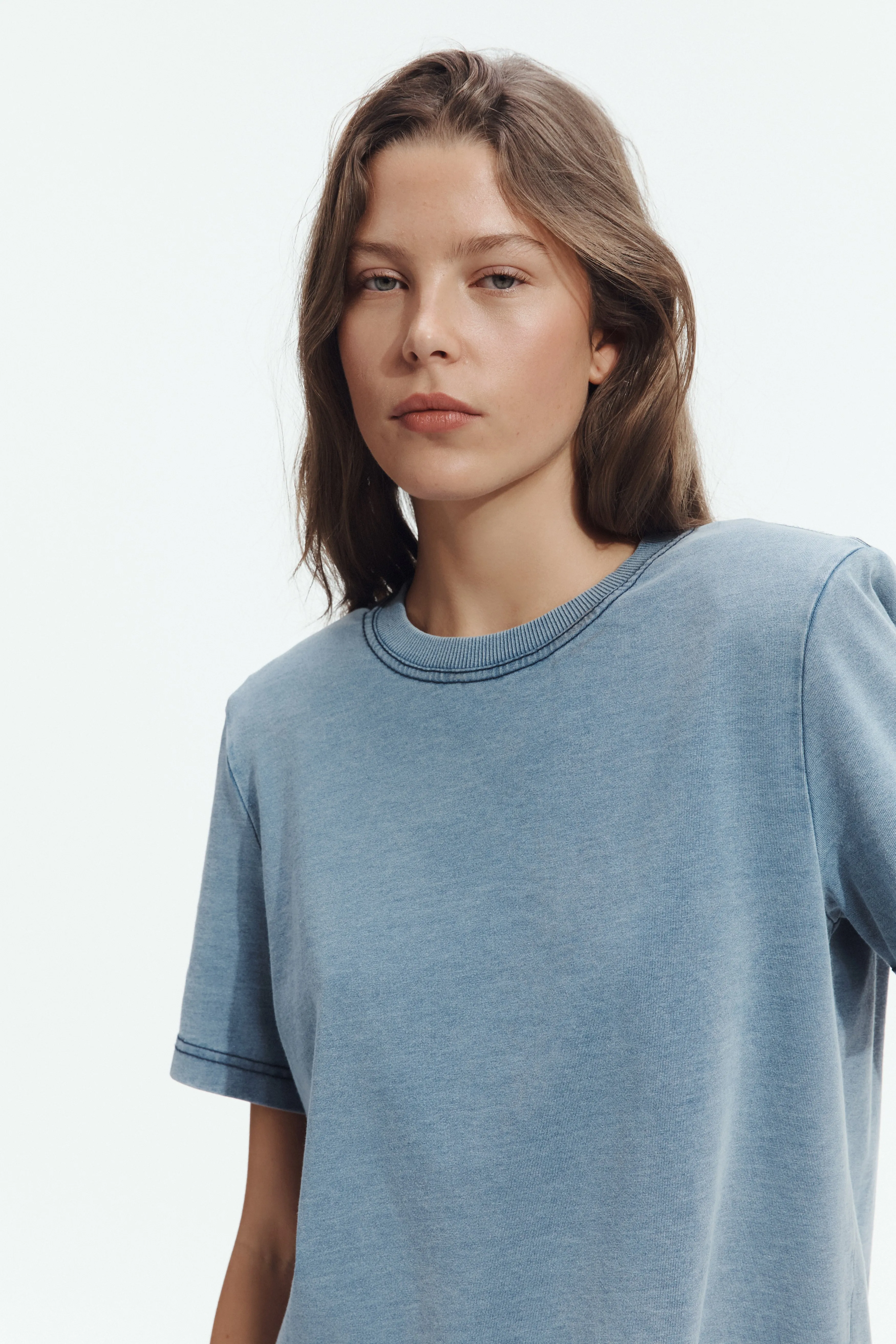 Jono Denim Wash Tee sold by Aje product image thumbnail 3