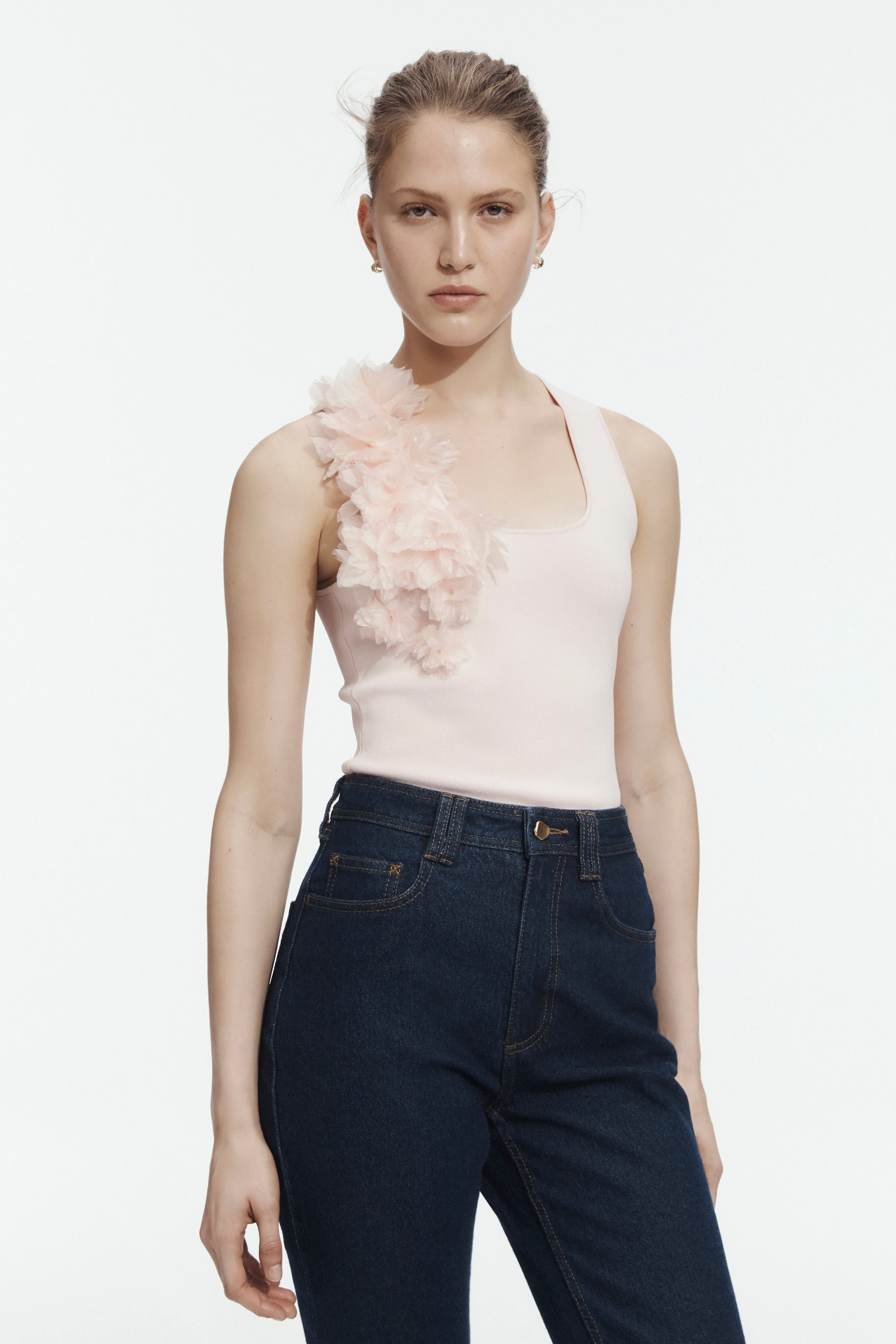 Posey Knit Tank sold by Aje product image thumbnail 3