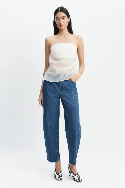 Tully Bubble Crop Jean made by Aje