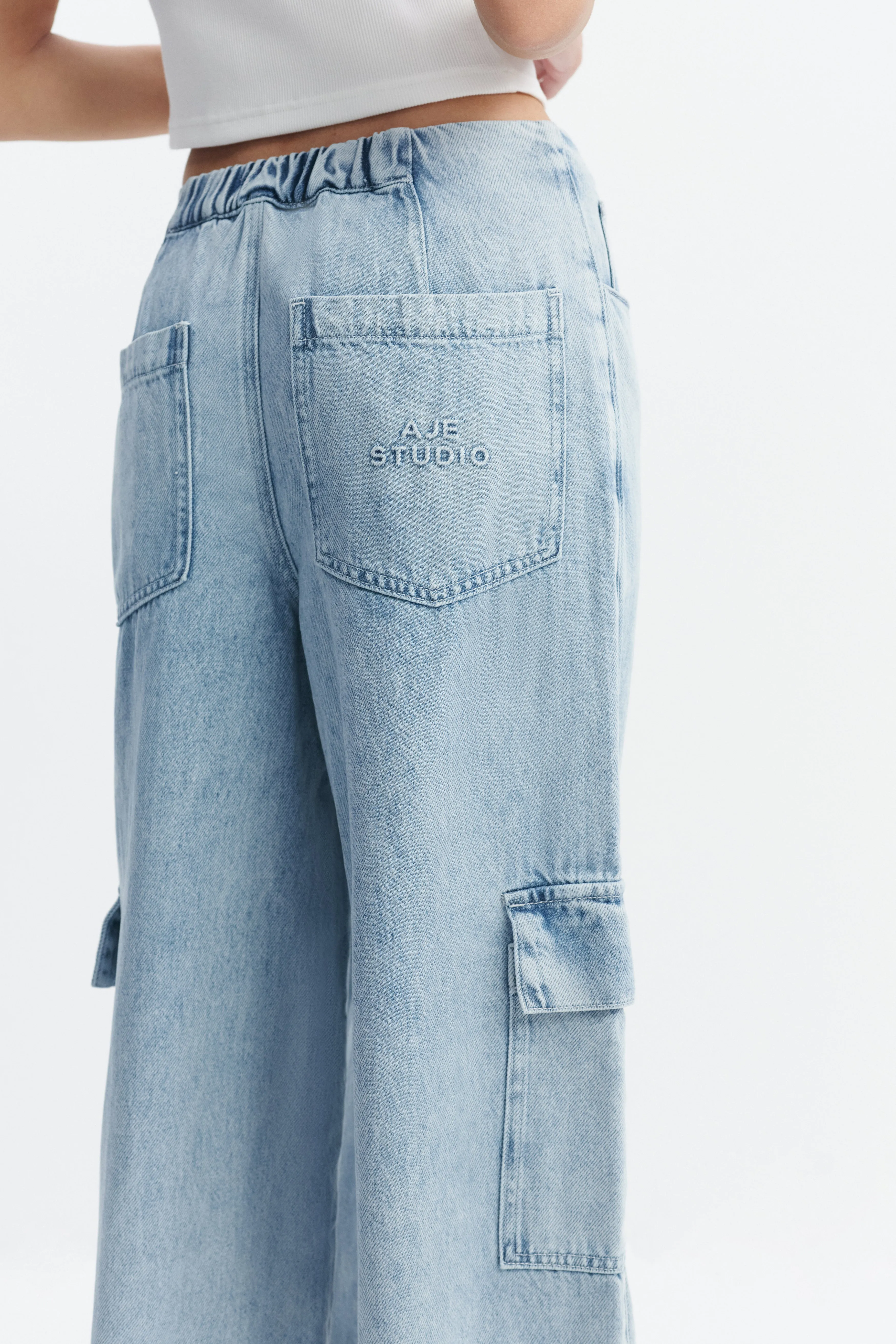 Margot Denim Cargo Pant sold by Aje product image thumbnail 4