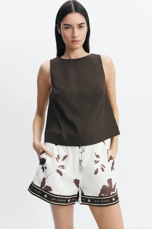 Corine High Neck Top made by Aje