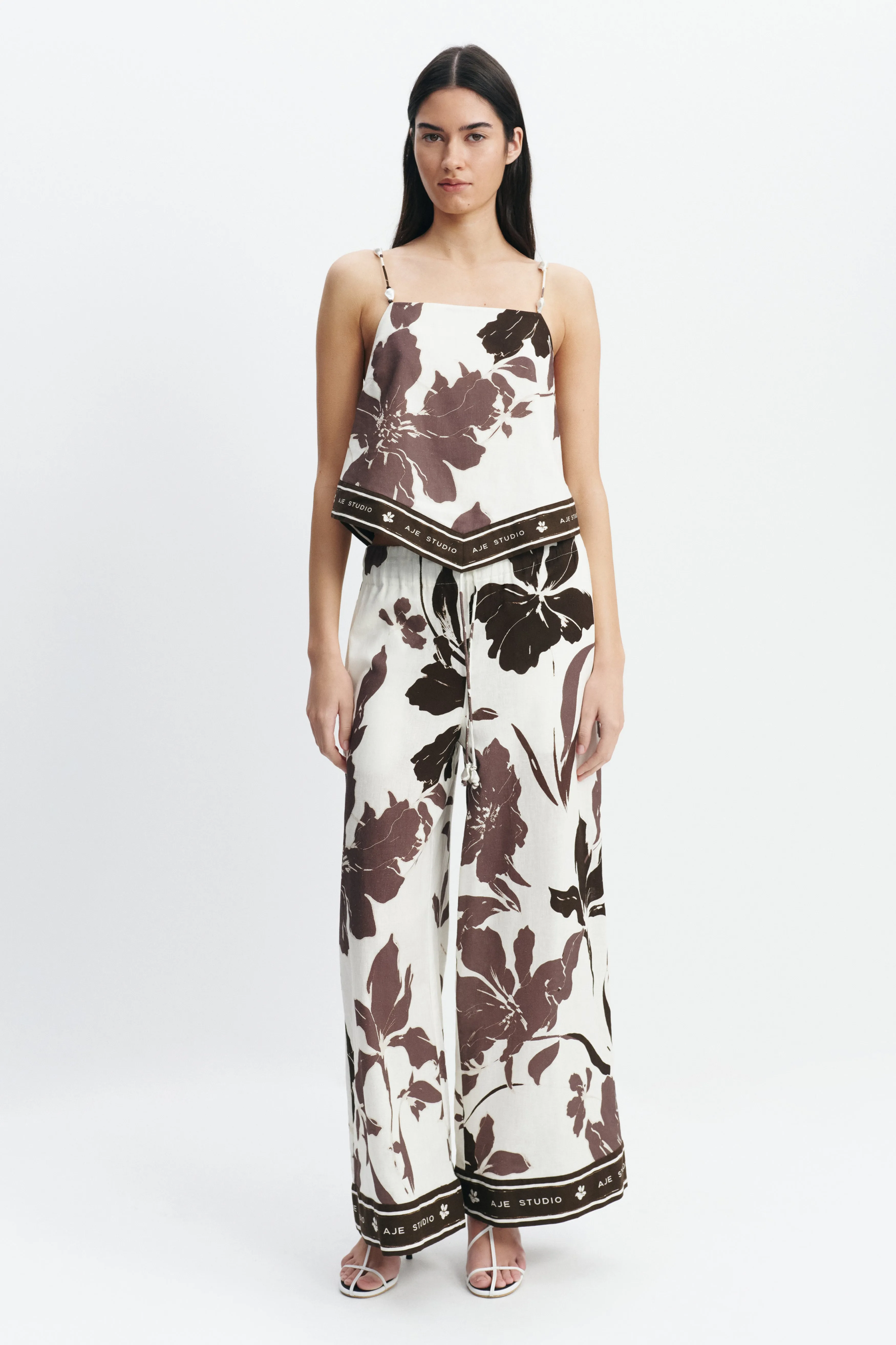 Addie Wide Leg Pant sold by Aje