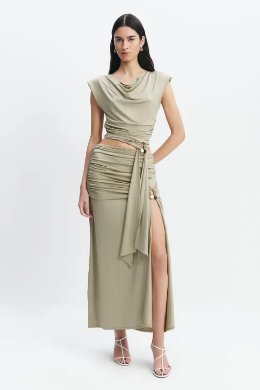 Willow Maxi Skirt made by Aje