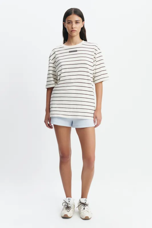 Logo Sport Stripe Tee 102 made by Aje