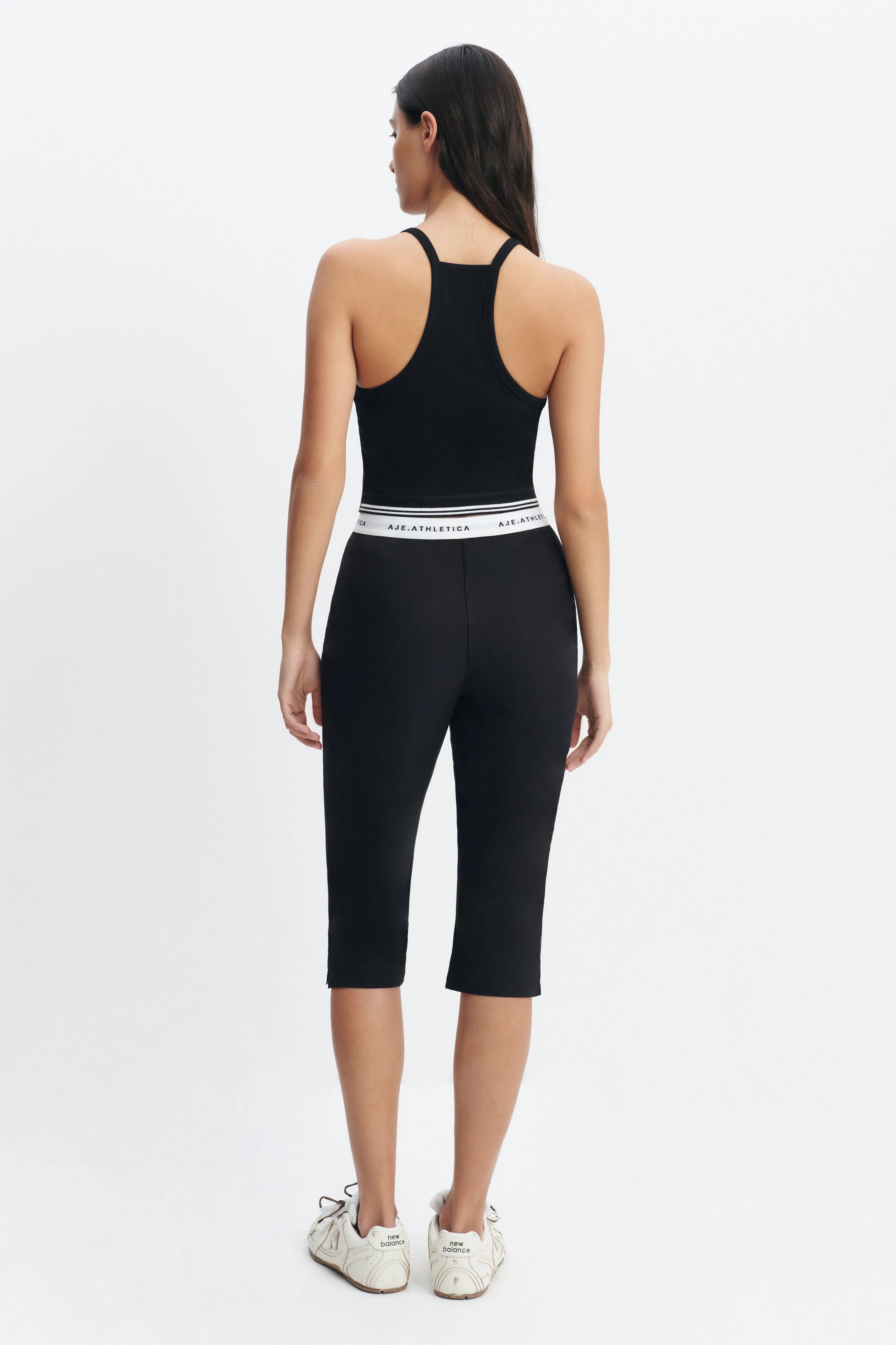 Logo Elastic Capri Pant sold by Aje product image thumbnail 5