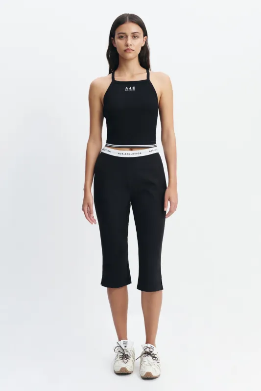 Logo Elastic Capri Pant made by Aje