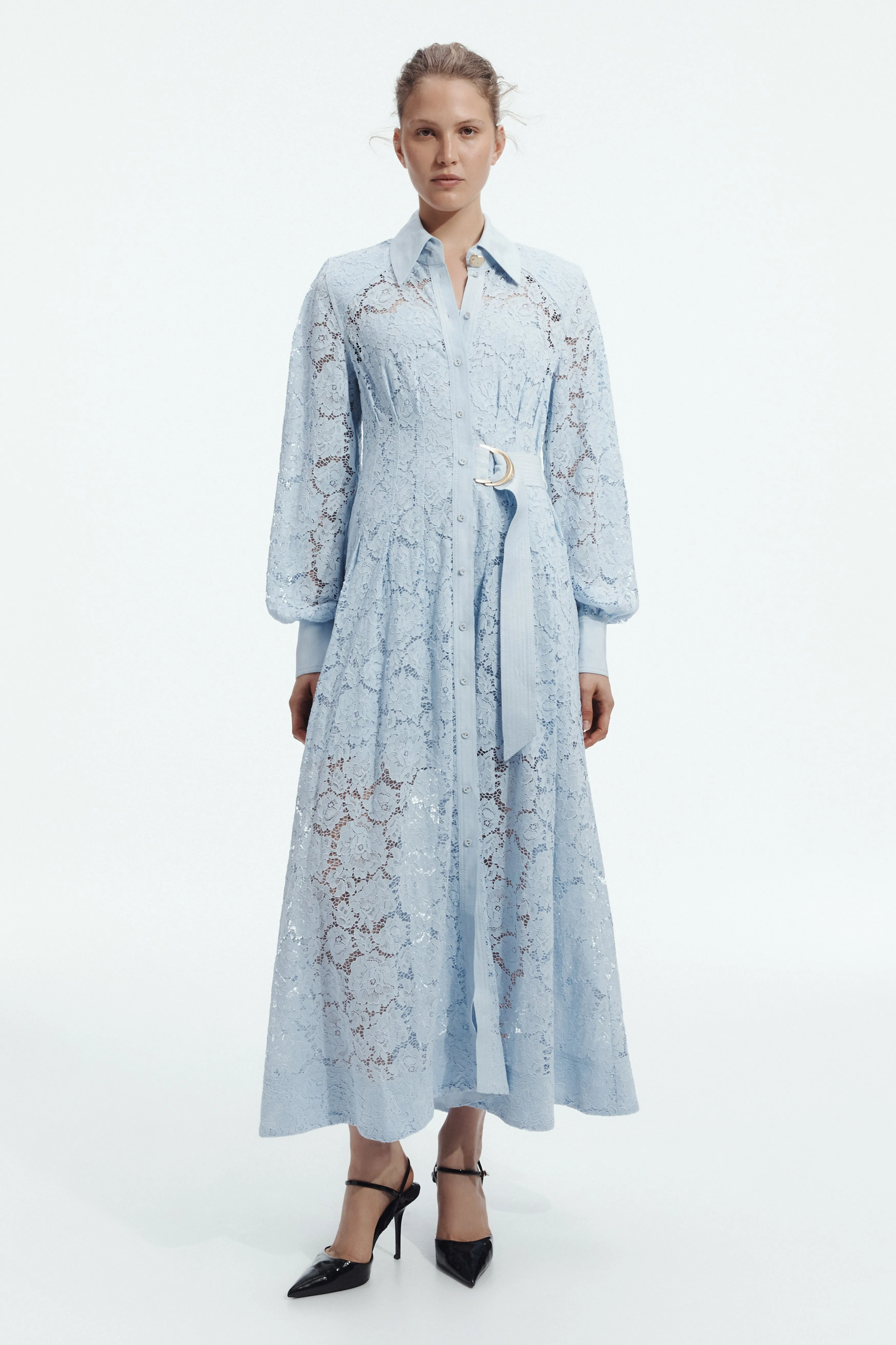 Verse Lace Midi Dress sold by Aje