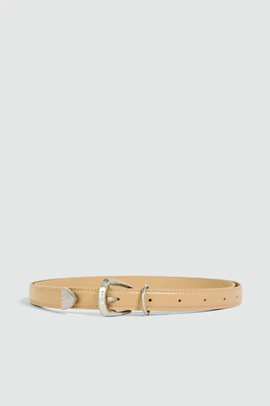 Maxine Long Slim Belt made by Aje