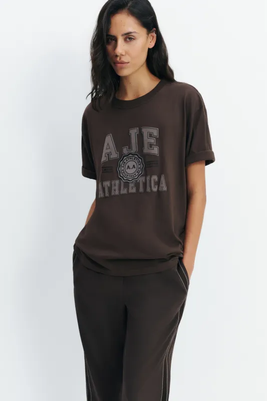 Bold Varsity Logo Tee 102 made by Aje