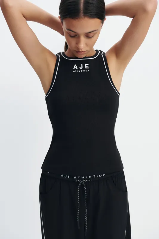 Layered Racerback Tank 142 made by Aje