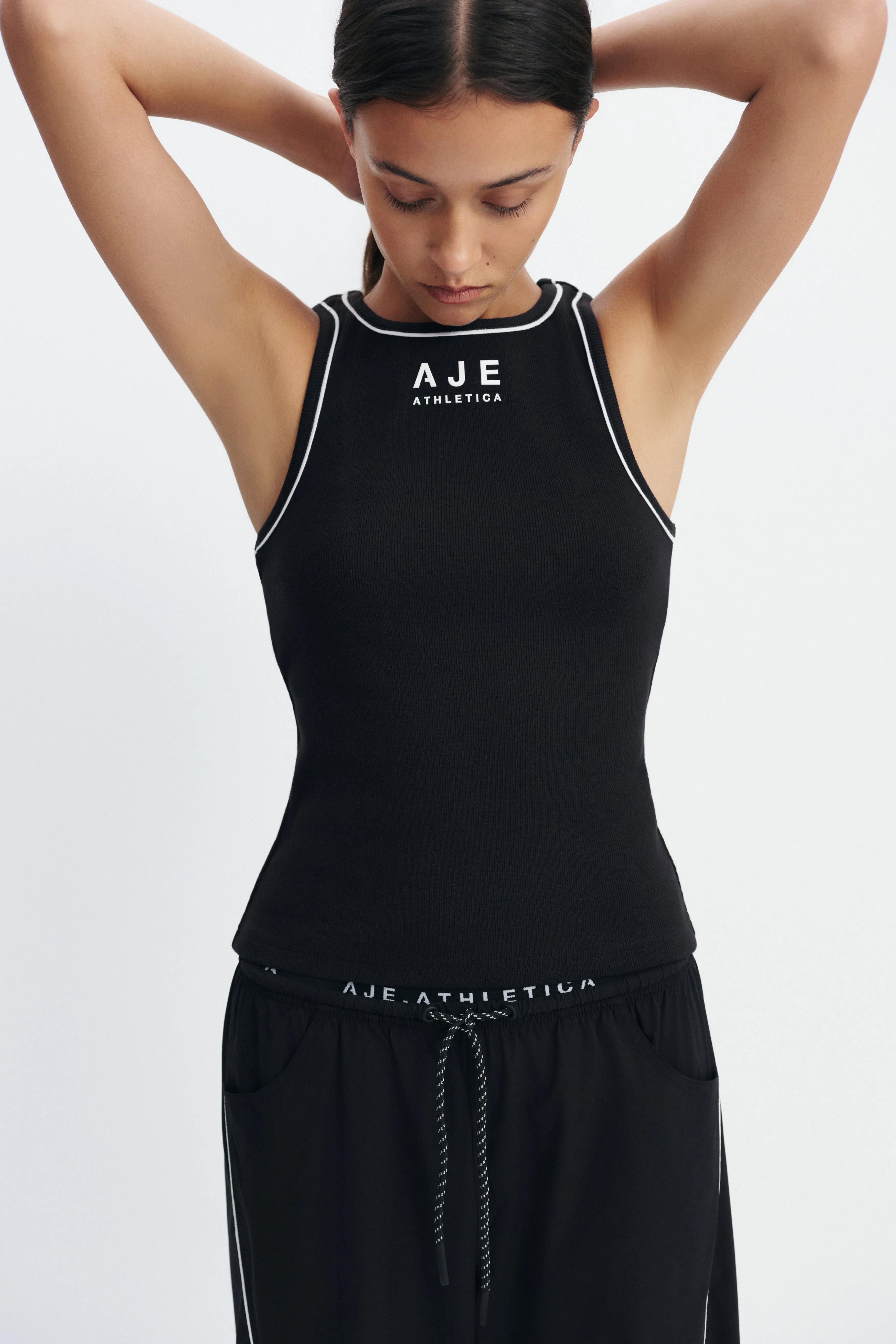 Layered Racerback Tank 142 sold by Aje