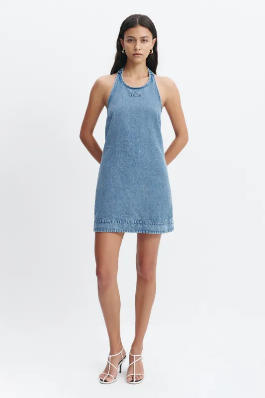 Kendall Halter Mini Dress made by Aje