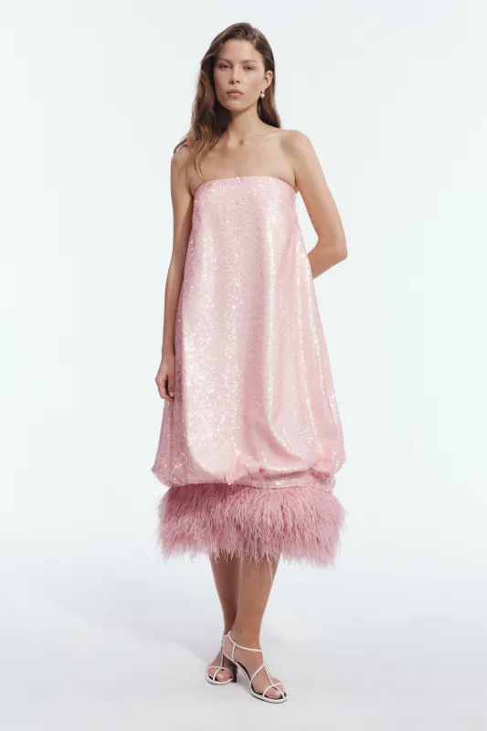 Elysian Sequin Maxi Dress made by Aje