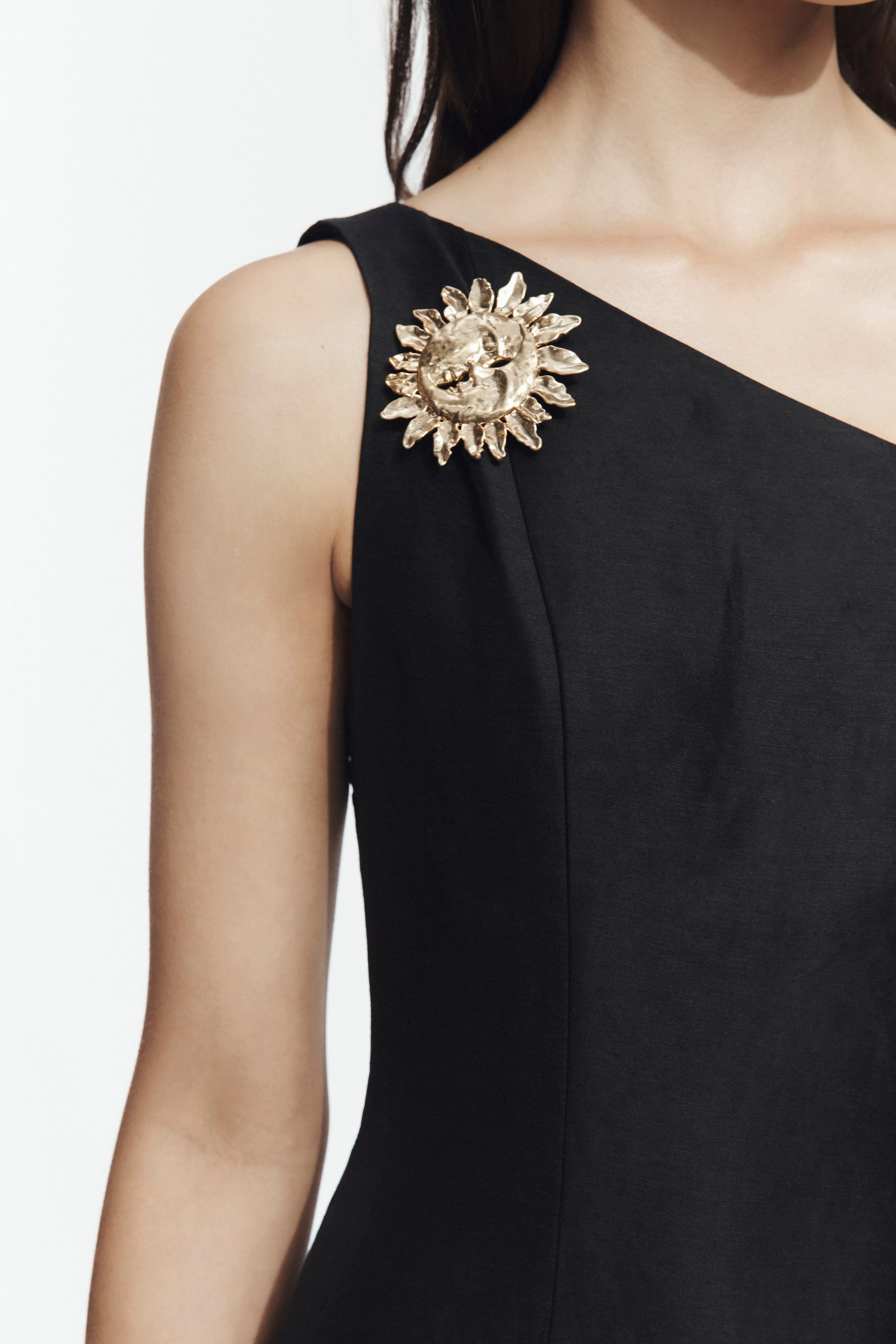 Nerra Fringe Midi Dress sold by Aje product image thumbnail 4