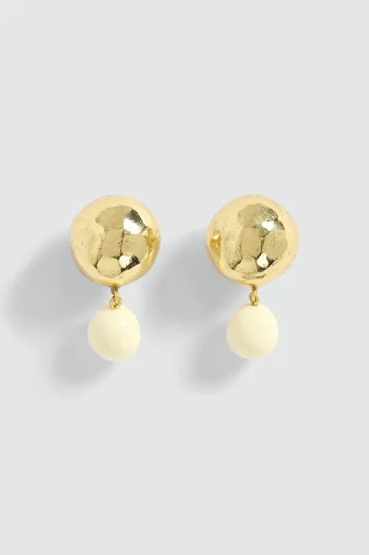 Kasia Resin Stud made by Aje