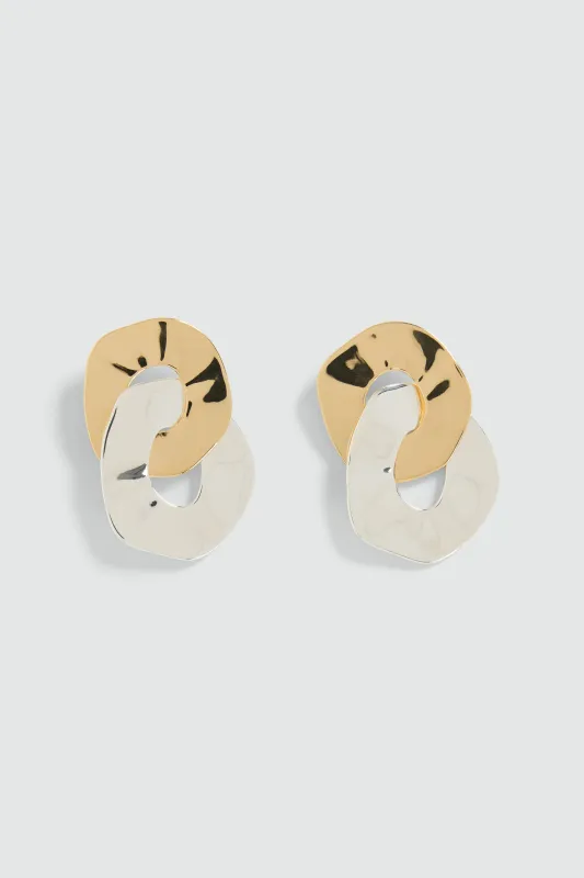Ray Link Earring made by Aje