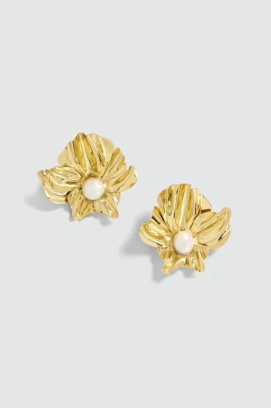 Harlo Flower Earring made by Aje