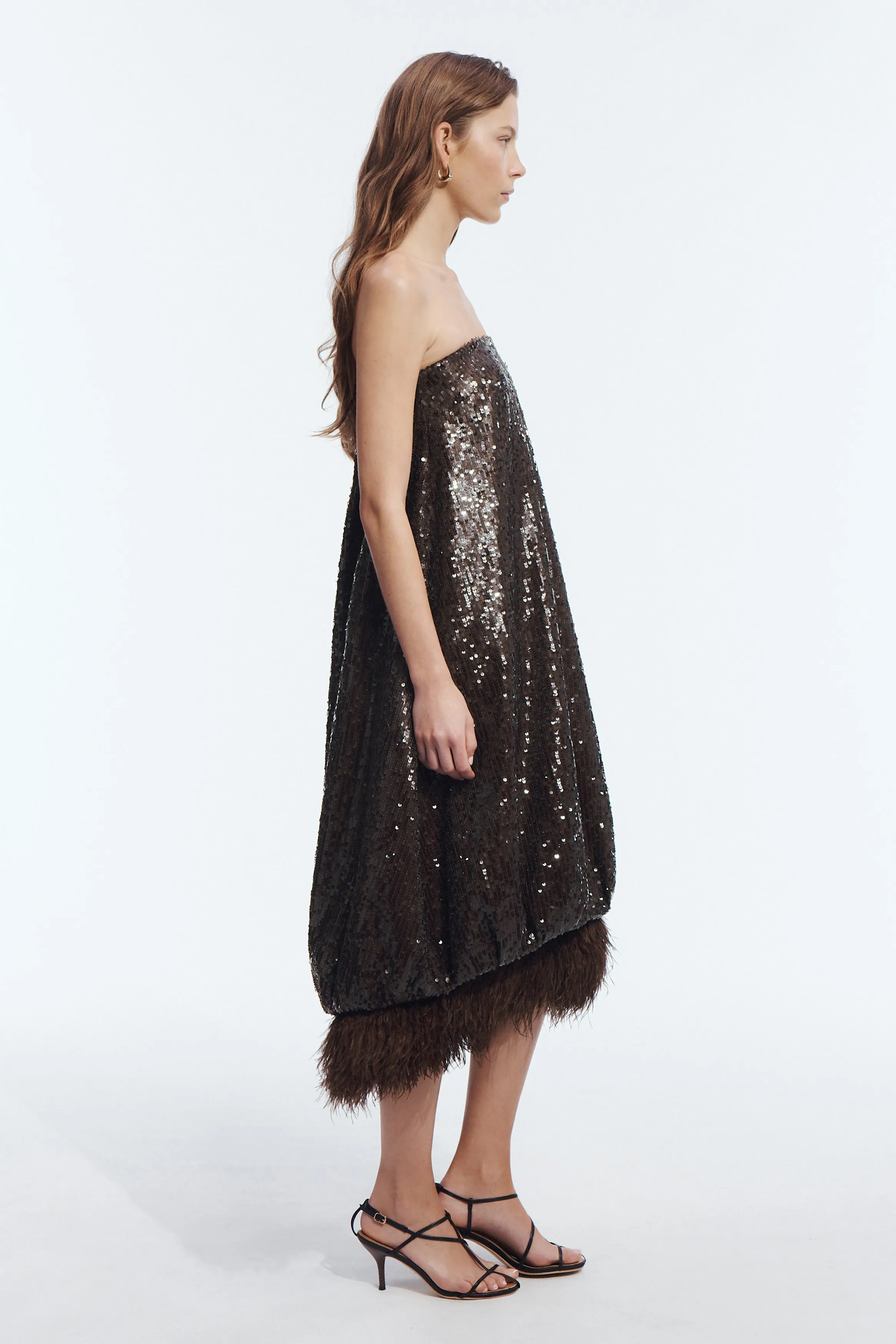 Elysian Sequin Maxi Dress sold by Aje product image thumbnail 4