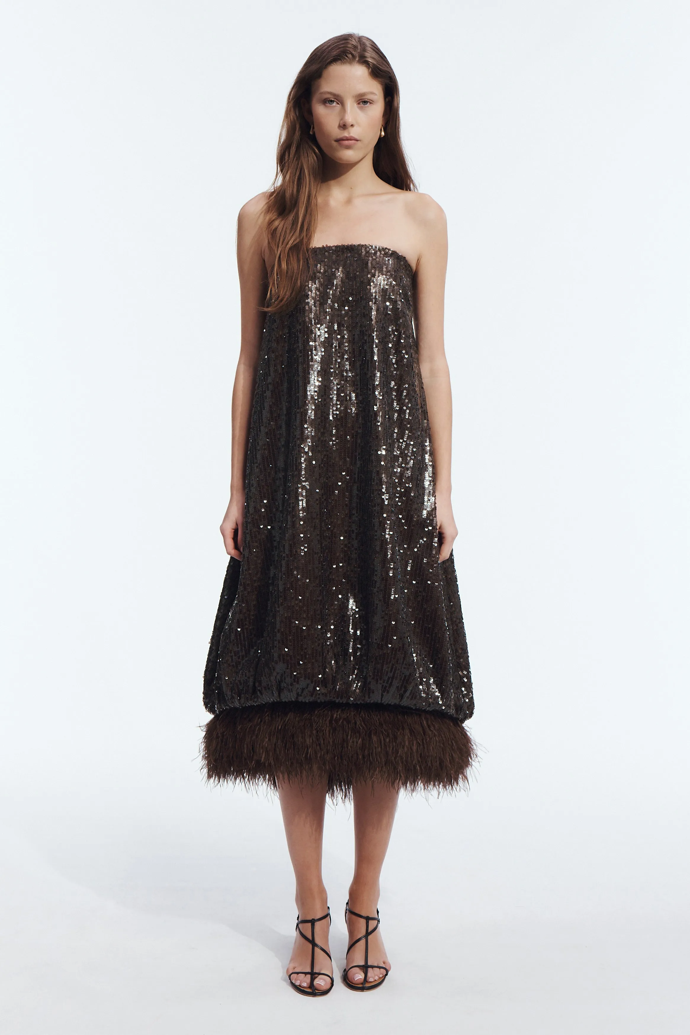 Elysian Sequin Maxi Dress sold by Aje