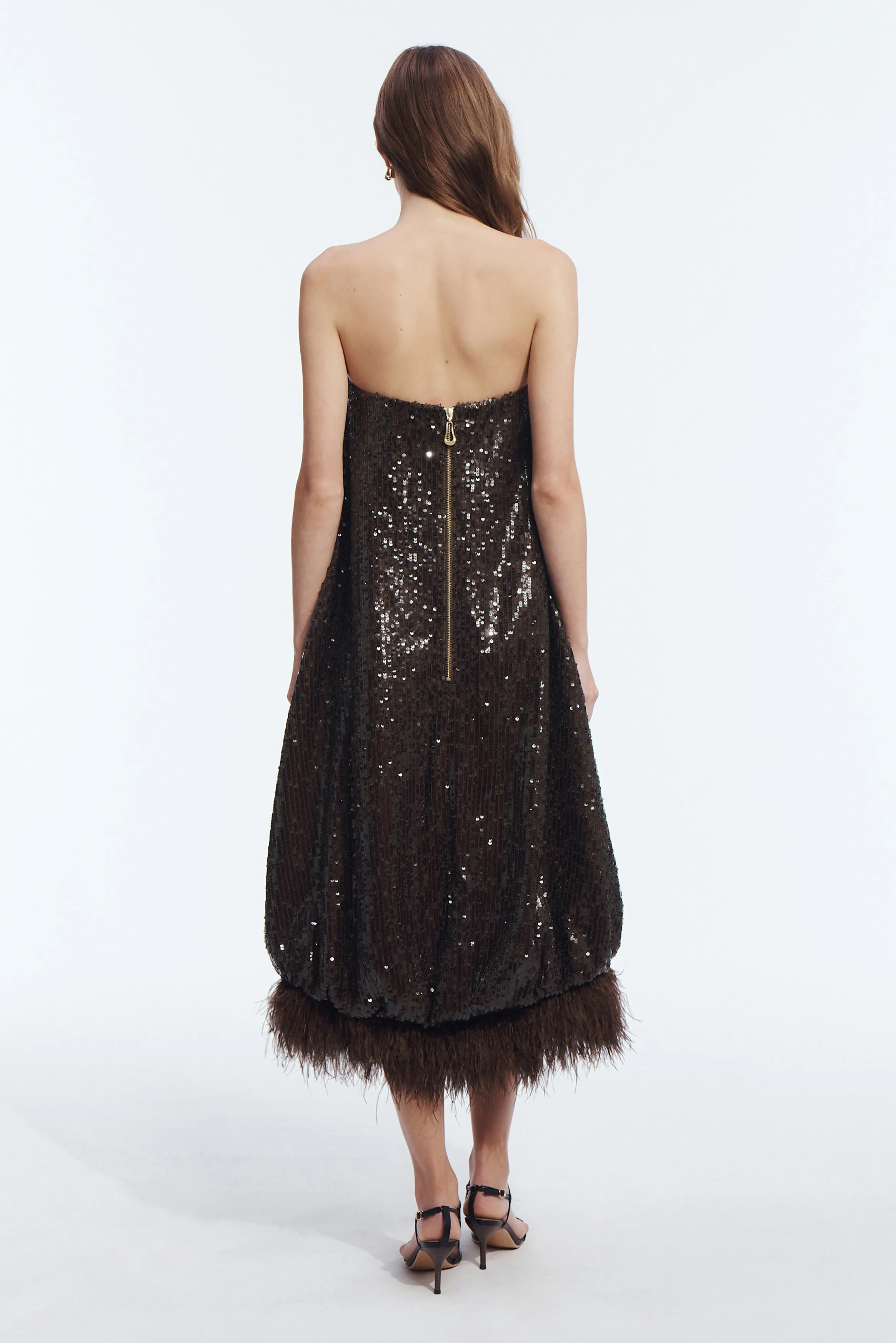 Elysian Sequin Maxi Dress sold by Aje product image thumbnail 5