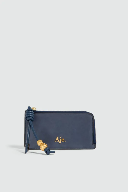 Poppy Small Zip Wallet made by Aje