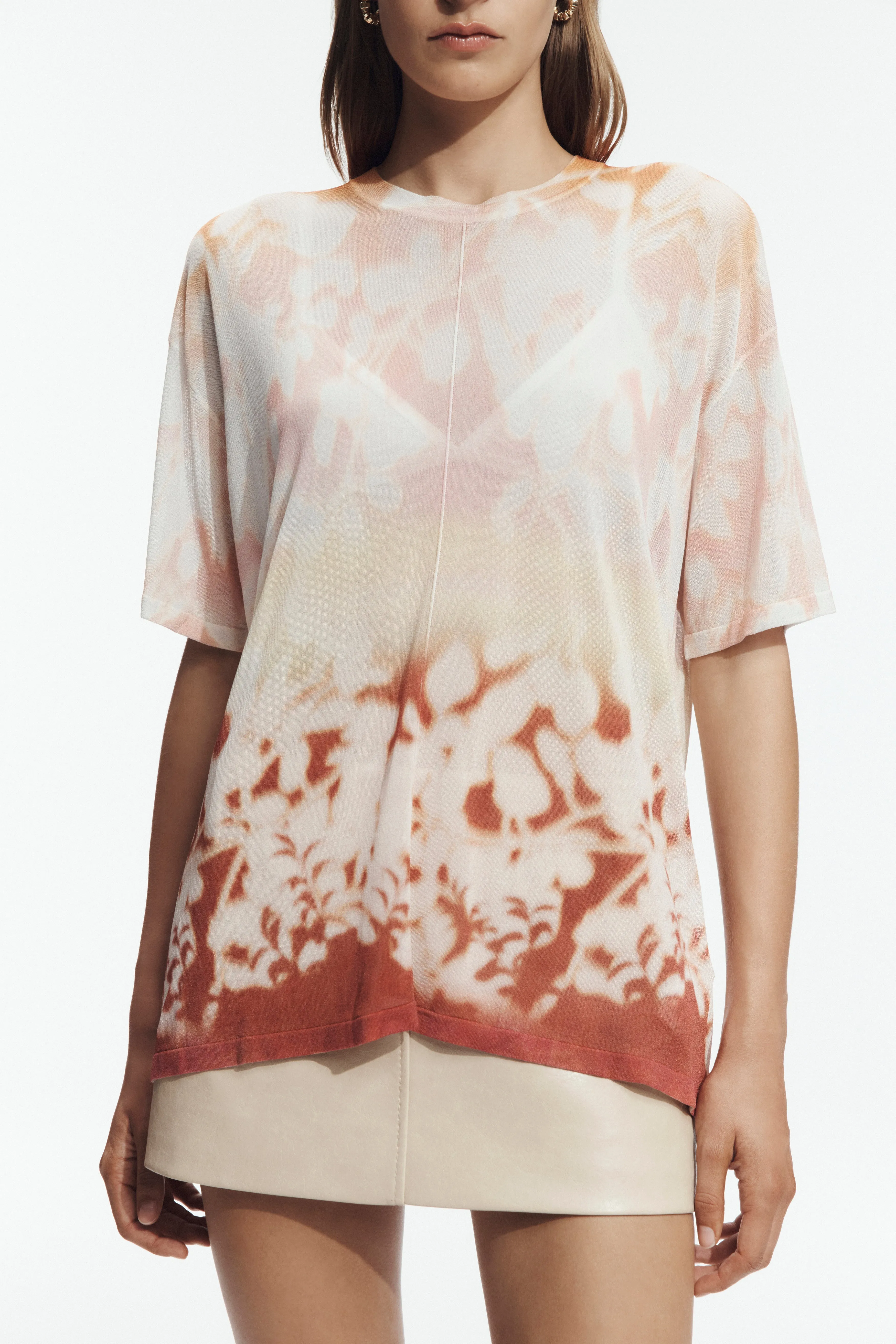 Joie Relaxed Knit Tee sold by Aje product image thumbnail 3