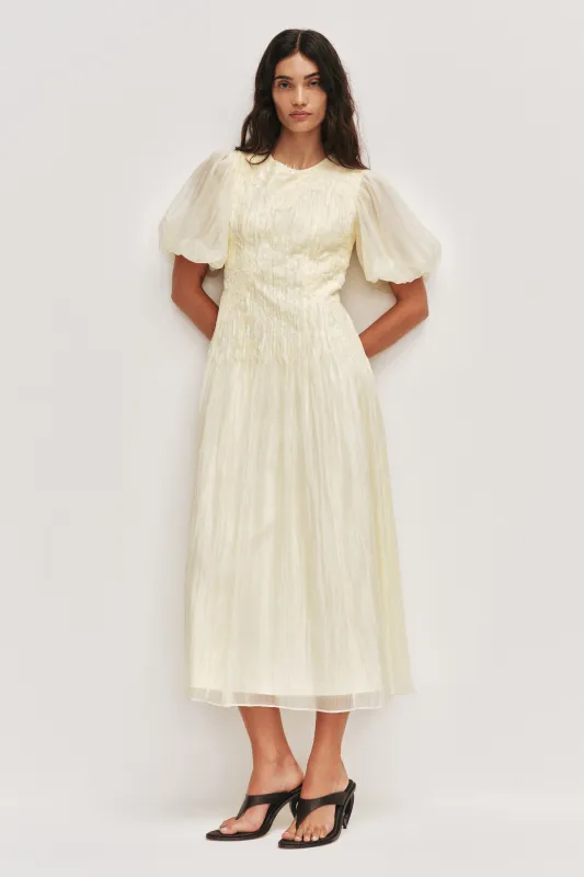 Ophelia Lace Midi Dress made by Aje